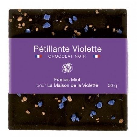 Chocolat Noir P Tillante Violette Tablette G Par Francis Miot