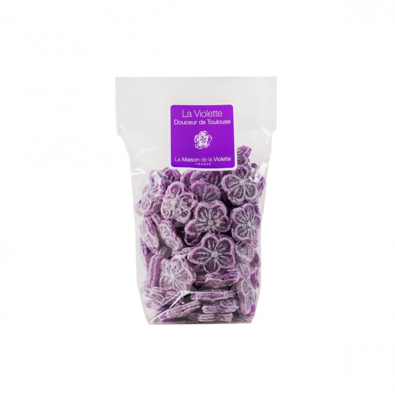 Bonbons acidulés Violette 150g - Bonbons & Chocolats